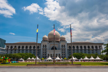Palace of Justice at Putrajaya in Malaysiaのeditorial素材