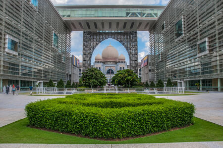 Palace of Justice at Putrajaya in Malaysiaのeditorial素材