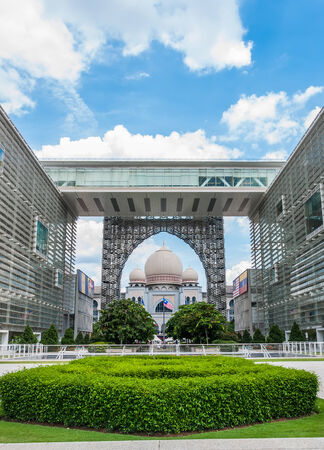 Palace of Justice at Putrajaya in Malaysiaのeditorial素材