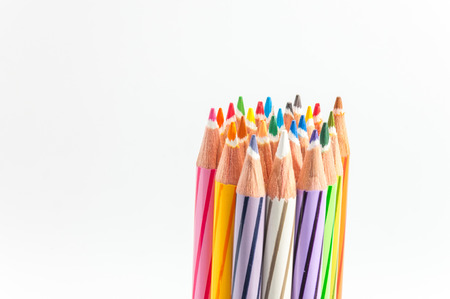 Putrajaya, Malaysia - OCT 03 2015 : STAEDTLER Luna Aquarell - Watercolour Pencil is product of STAEDTLER, one of the oldest industrial companies in Germany on white backgroundのeditorial素材