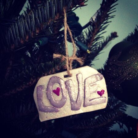 Homemade Christmas tree ornament の素材