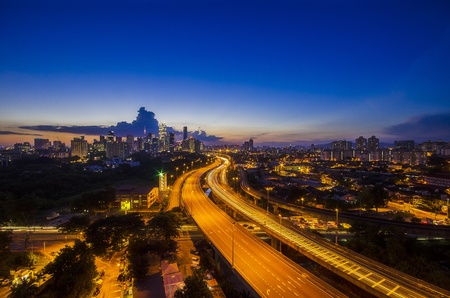 Kuala Lumpur Sunsetのeditorial素材