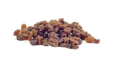 IMAGE OF RAISIN WITH WHITE BACKGROUNDの写真素材