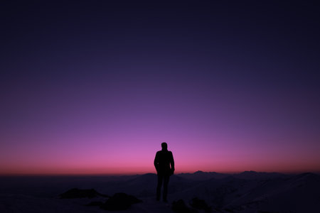 Natural landscape sunrise image & photoの写真素材