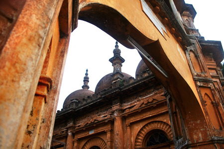 Tetulia Jame Masjid at Tala. Satkhira, Bangladesh.の写真素材