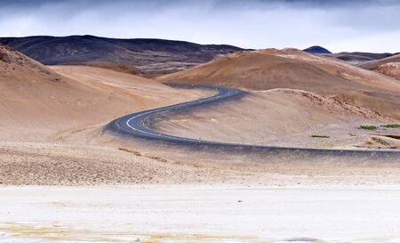 Road in the shape of の写真素材