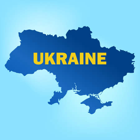 Ukraine map background. Ukraine concept banner. Vector Illustration of the Map of Ukraine. Vector illustrationのイラスト素材