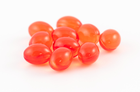 red pills vitamin eの写真素材