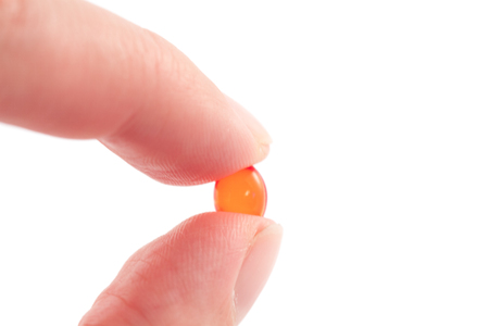 red pills vitamin eの写真素材