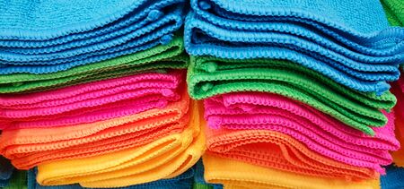 Pile of Multicolored Cloths
