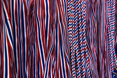 Color of Thailand flag sign symbolの写真素材