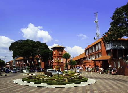 Heritage town in Malacca, Malaysiaのeditorial素材
