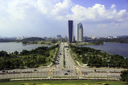View of Putrajaya city , Malaysiaの写真素材