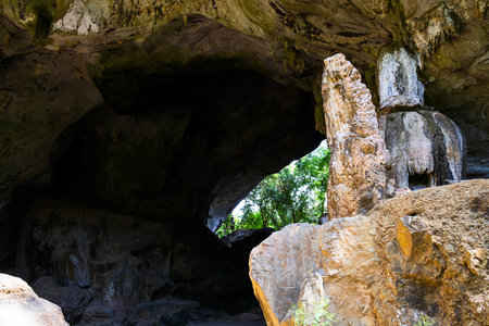 Thumpueng View Point in Phang-nga, tourist place in Thailandの写真素材