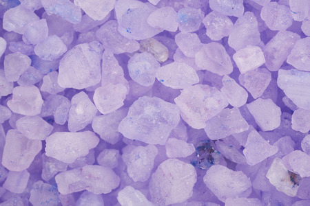 Surface coated with the salt crystals as a backdrop composition