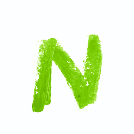 Single abc letter symbol isolatedの写真素材
