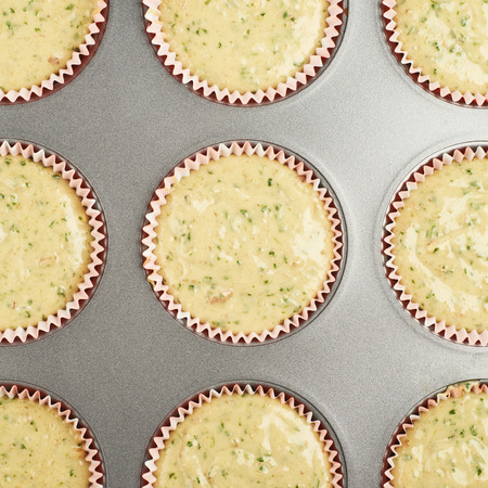 Muffin pan tray isolated