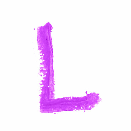 Single abc letter symbol isolatedの写真素材