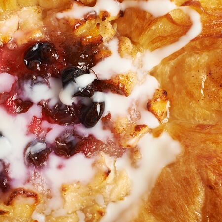 Close-up of a sweet bunの写真素材