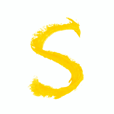 Single abc letter symbol isolatedの写真素材