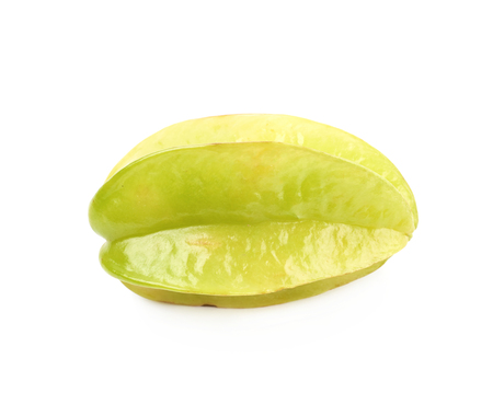 Carambola fruit isolatedの写真素材