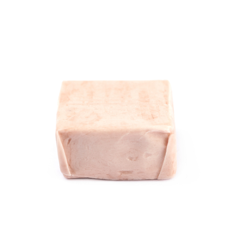 Fruit chewing candy isolated over the white background