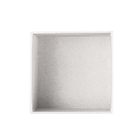 Paper gift box isolated over the white background