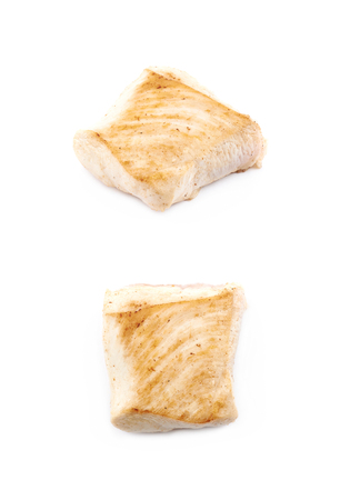 Fried chicken piece isolatedの写真素材