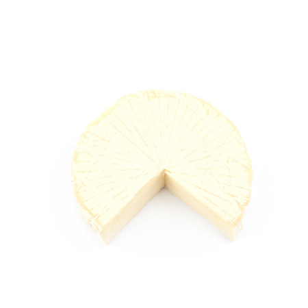 Brie cheese composition isolated over the white backgroundの写真素材