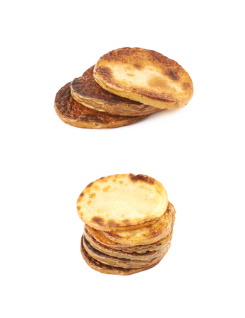 Fried potato slice compositionの写真素材