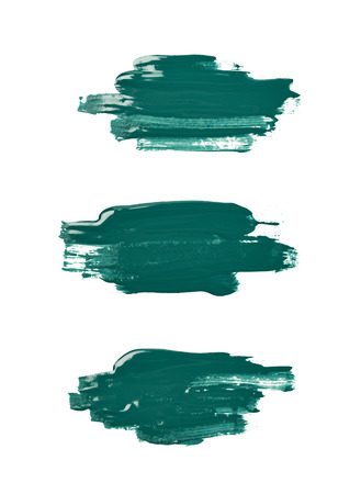 Smudged splash of paint isolatedの写真素材