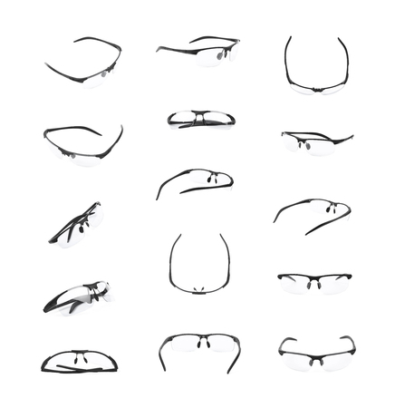 Pair of shade glasses isolatedの写真素材