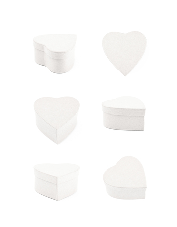 Paper gift box isolatedの写真素材