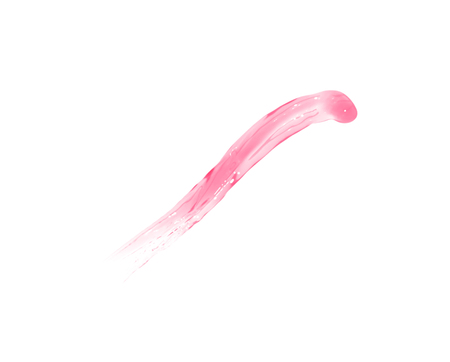 Splash of liquid in motion isolatedの写真素材