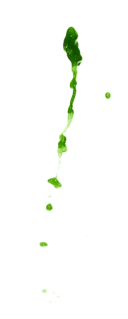 Splash of liquid in motion isolatedの写真素材