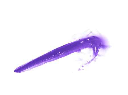 Splash of liquid in motion isolatedの写真素材
