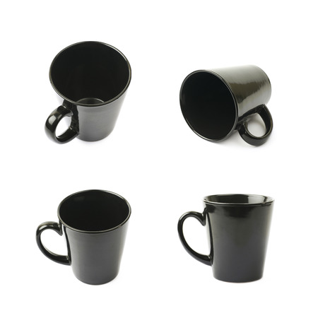Ceramic cup isolatedの写真素材