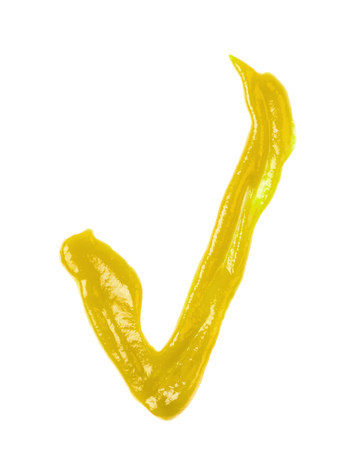 Yes tick sign isolatedの写真素材