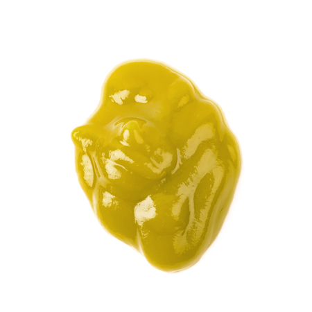 Puddle of food sauce isolatedの写真素材