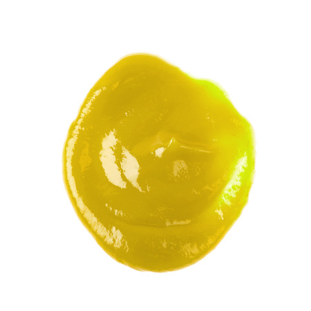 Puddle of food sauce isolatedの写真素材