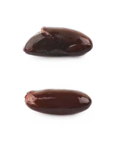Single kidney bean isolatedの写真素材
