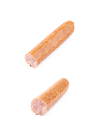 Hot dog sausage isolatedの写真素材