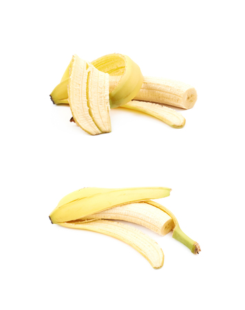 Banana composition isolatedの写真素材
