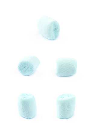 Single mini marshmallowの写真素材