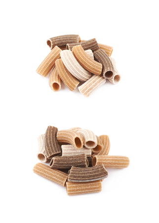Brown mushroom pasta compositionの写真素材