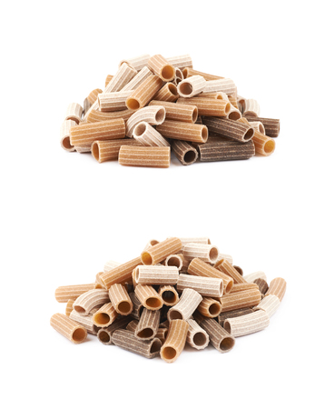 Brown mushroom pasta compositionの写真素材