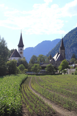 Switzerland, Interlakenの写真素材