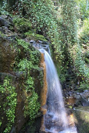 Folly Dolly Falls - West Yorkshire - Smooth Waterfallの写真素材