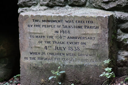 Huskar Mining Disaster Memorial in Silkstone UKの写真素材