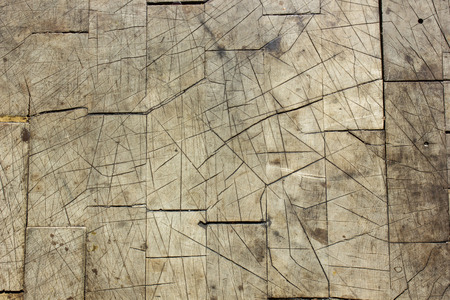 Broken and Scratched Wood Textureの写真素材